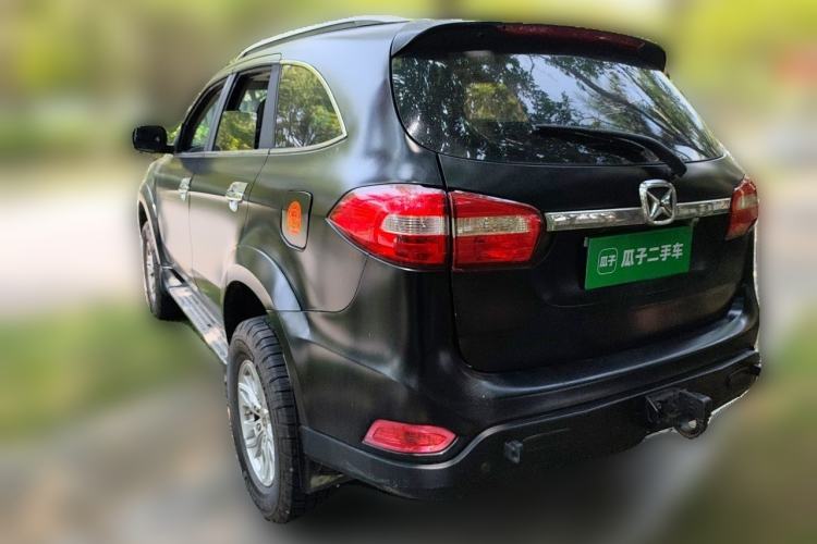 Used JMC Yusheng S350 2014 2.4T Automatic 4x4 Diesel Luxury Version with Sunroof 7 Seats Rear Left 45 Deg