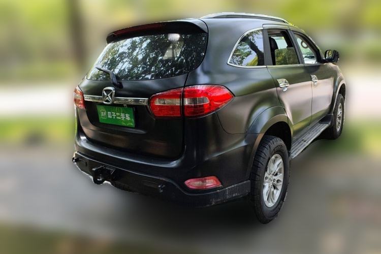 Used JMC Yusheng S350 2014 2.4T Automatic 4x4 Diesel Luxury Version with Sunroof 7 Seats Rear Right 45 Deg