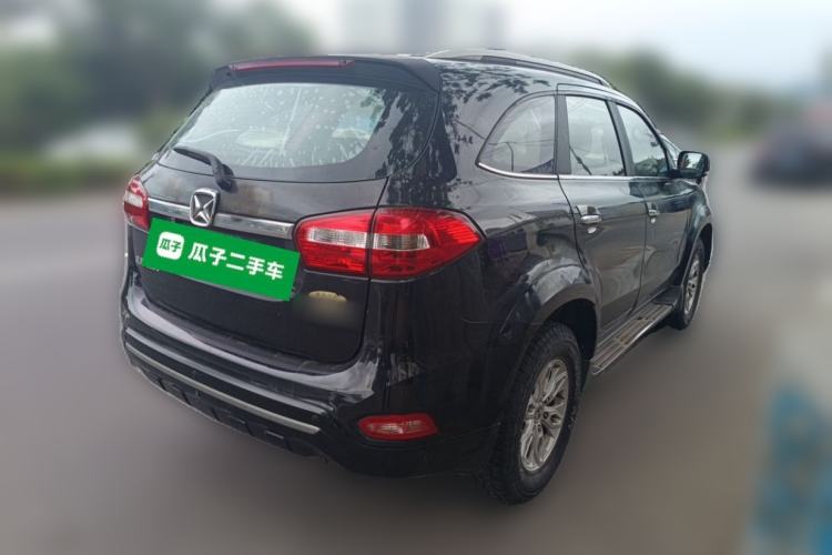 Used JMC Yusheng S350 2014 2.4T Automatic 2WD Diesel Luxury Version with Sunroof 5 Seats Rear Right 45 Deg