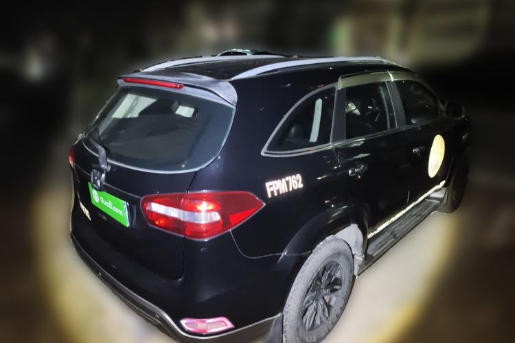 Used JMC Yusheng S350 2014 2.4T Automatic 2WD Diesel Luxury Version with Sunroof 5 Seats Rear Right 45 Deg