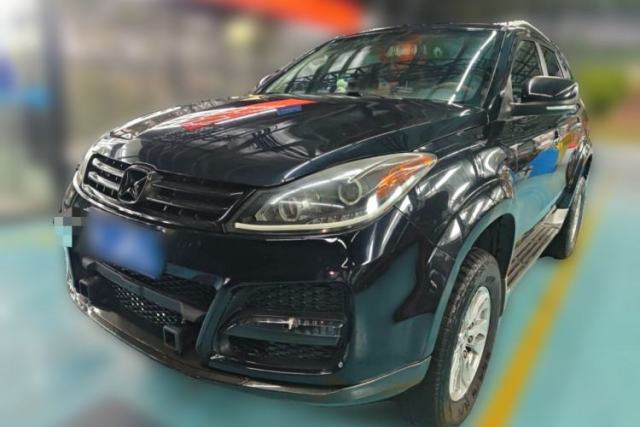 Used JMC Yusheng S350 2014 2.4T Automatic 2WD Diesel Luxury Version with Sunroof 5 Seats