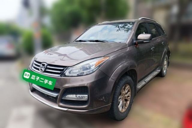 Used JMC Yusheng S350 2014 2.4T Automatic 2WD Diesel Luxury Version with Sunroof 5 Seats