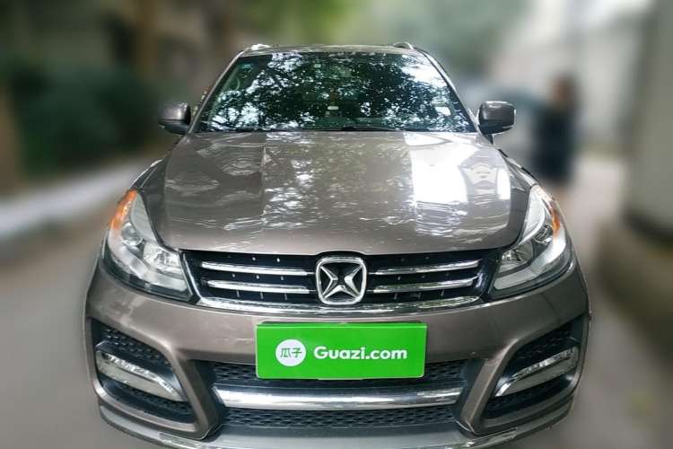 Used JMC Yusheng S350 2014 2.4T Automatic 2WD Diesel Luxury Version with Sunroof 7 Seats Front
