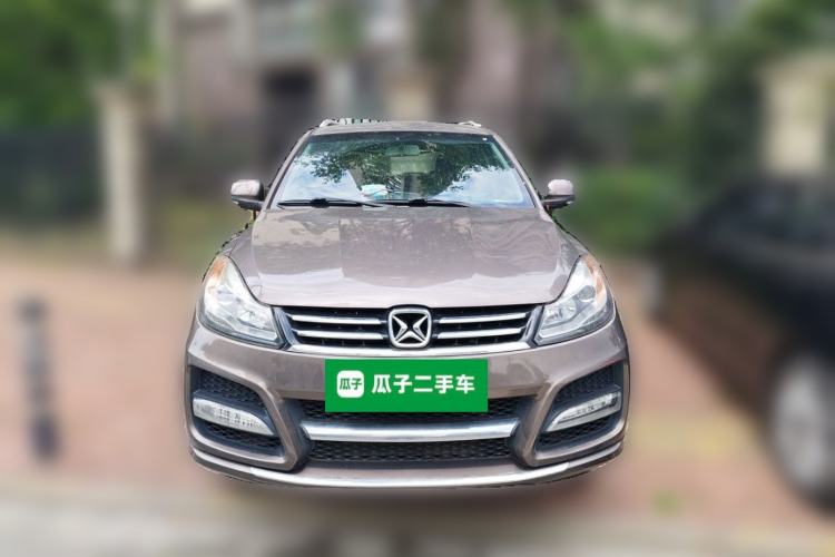 Used JMC Yusheng S350 2014 2.4T Automatic 2WD Diesel Luxury Version with Sunroof 5 Seats Front