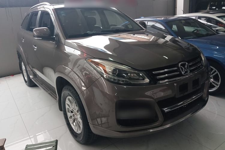 Used JMC Yusheng S350 2014 2.4T Automatic 2WD Diesel Luxury Version with Sunroof 5 Seats Front Right 45 Deg