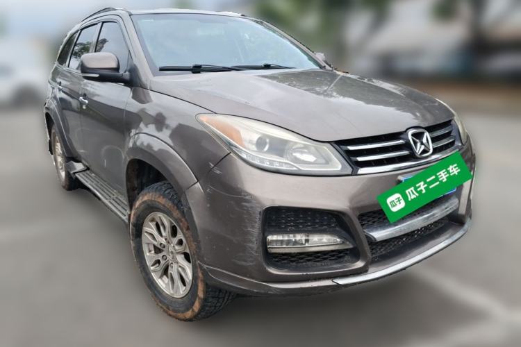 Used JMC Yusheng S350 2014 2.4T Automatic 2WD Diesel Luxury Version with Sunroof 5 Seats Front Right 45 Deg
