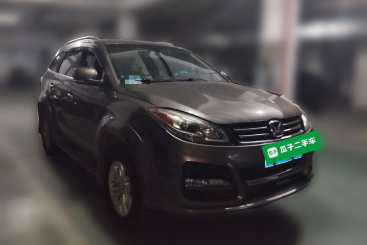 Used JMC Yusheng S350 2014 2.4T Automatic 2WD Diesel Luxury Version with Sunroof 5 Seats Front Right 45 Deg