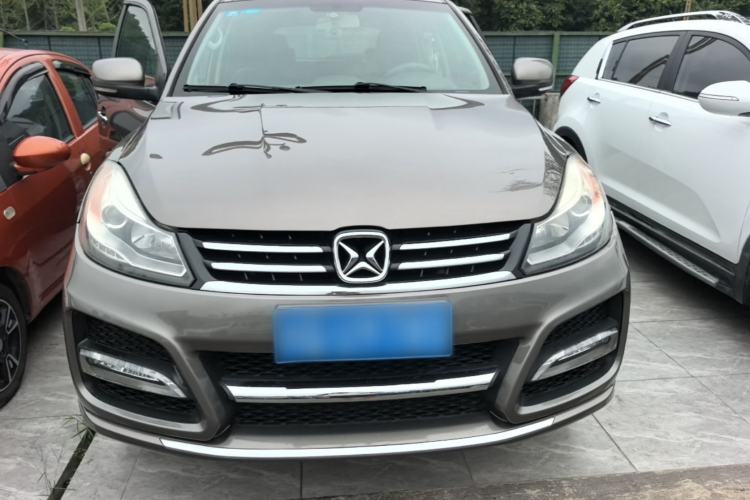 Used JMC Yusheng S350 2014 2.4T Automatic 2WD Diesel Luxury Version with Sunroof 7 Seats Front