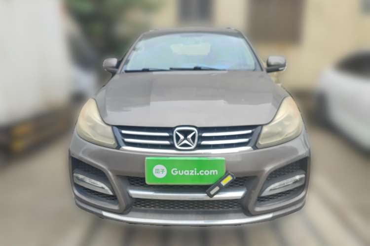Used JMC Yusheng S350 2014 2.4T Automatic 2WD Diesel Luxury Version with Sunroof 7 Seats Front