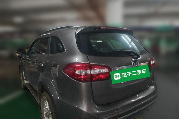 Used JMC Yusheng S350 2014 2.4T Automatic 4x4 Diesel Luxury Version with Sunroof 5 Seats Rear Left 45 Deg