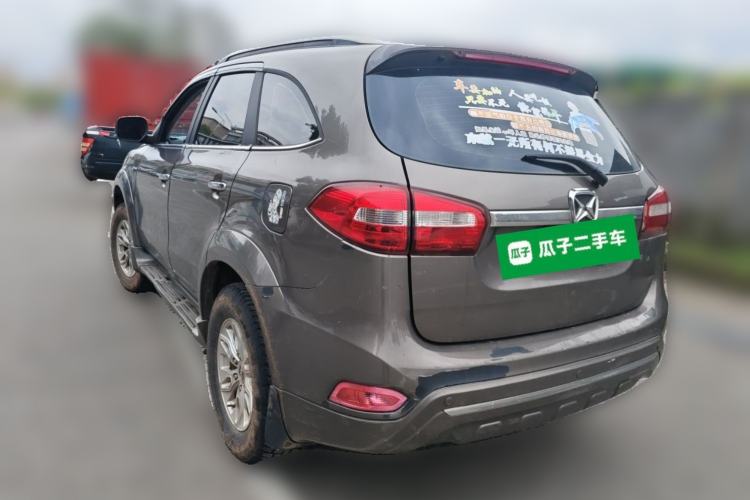 Used JMC Yusheng S350 2014 2.4T Automatic 2WD Diesel Luxury Version with Sunroof 5 Seats Rear Left 45 Deg