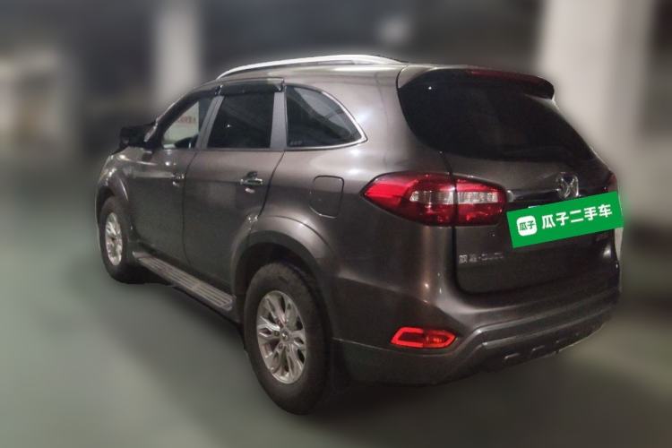 Used JMC Yusheng S350 2014 2.4T Automatic 2WD Diesel Luxury Version with Sunroof 5 Seats Rear Left 45 Deg