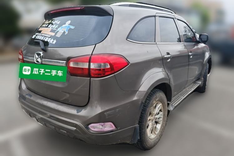 Used JMC Yusheng S350 2014 2.4T Automatic 2WD Diesel Luxury Version with Sunroof 5 Seats Rear Right 45 Deg