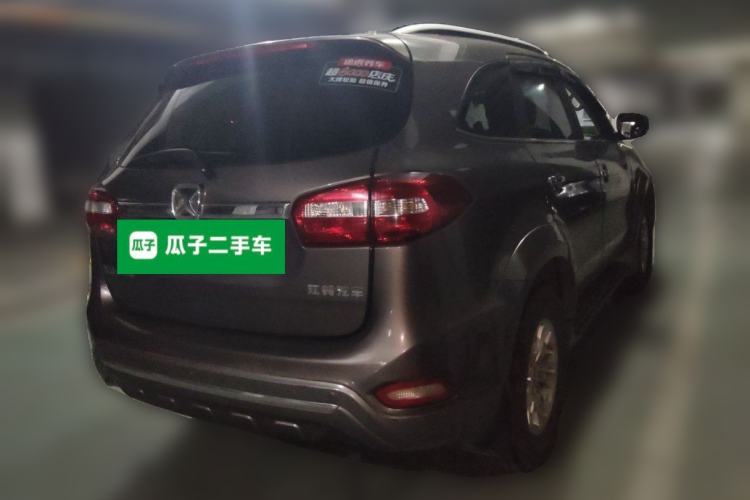 Used JMC Yusheng S350 2014 2.4T Automatic 2WD Diesel Luxury Version with Sunroof 5 Seats Rear Right 45 Deg