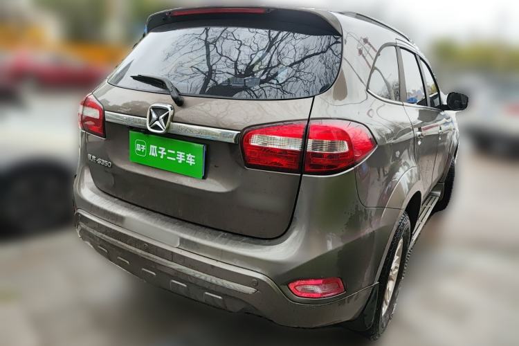 Used JMC Yusheng S350 2014 2.4T Automatic 2WD Diesel Luxury Version with Sunroof 5 Seats Rear Right 45 Deg