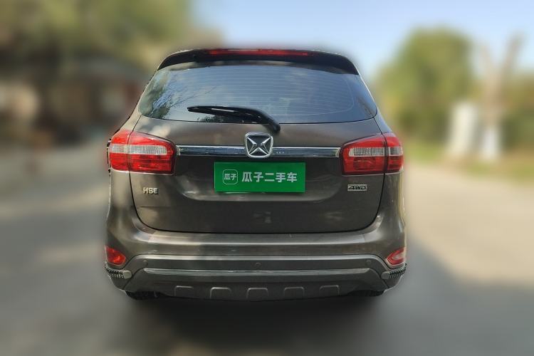 Used JMC Yusheng S350 2014 2.4T Automatic 4x4 Diesel Luxury Version with Sunroof 7 Seats Rear