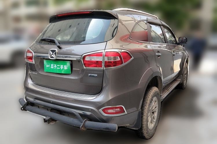 Used JMC Yusheng S350 2014 2.4T Automatic 4x4 Diesel Luxury Version with Sunroof 5 Seats Rear Right 45 Deg