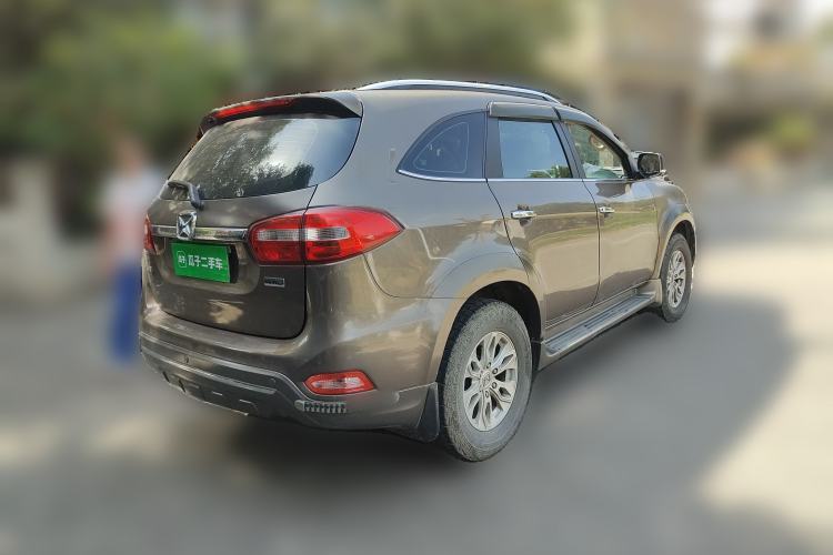 Used JMC Yusheng S350 2014 2.4T Automatic 4x4 Diesel Luxury Version with Sunroof 7 Seats Rear Right 45 Deg