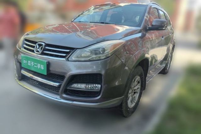 Used JMC Yusheng S350 2014 2.4T Automatic 2WD Diesel Luxury Version with Sunroof 5 Seats