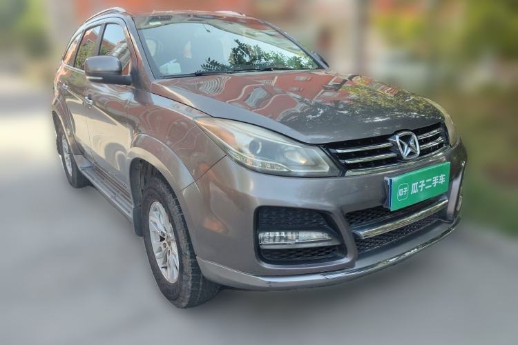 Used JMC Yusheng S350 2014 2.4T Automatic 2WD Diesel Luxury Version with Sunroof 5 Seats Front Right 45 Deg