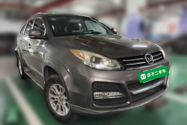Used JMC Yusheng S350 2014 2.4T Automatic 2WD Diesel Luxury Version with Sunroof 5 Seats Front Right 45 Deg