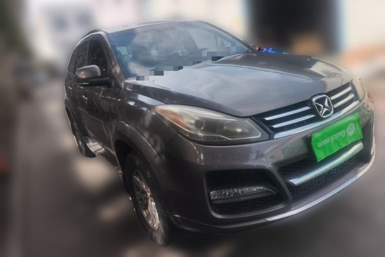 Used JMC Yusheng S350 2014 2.4T Automatic 2WD Diesel Luxury Version with Sunroof 7 Seats Front Right 45 Deg