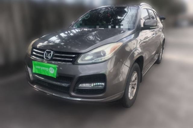 Used JMC Yusheng S350 2014 2.4T Automatic 2WD Diesel Luxury Version with Sunroof 7 Seats