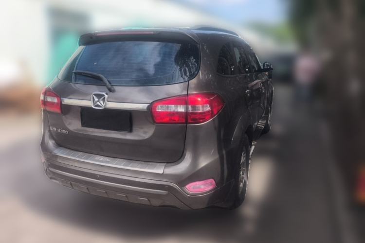 Used JMC Yusheng S350 2014 2.4T Automatic 2WD Diesel Luxury Version with Sunroof 7 Seats Rear Right 45 Deg