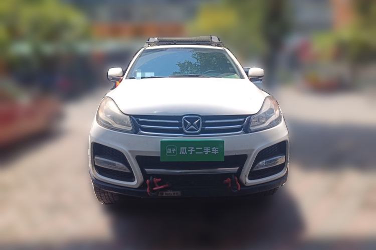 Used JMC Yusheng S350 2014 2.4T Automatic 4x4 Diesel Luxury Version with Sunroof 7 Seats Front