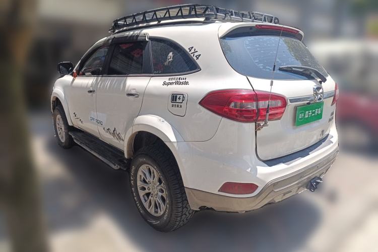 Used JMC Yusheng S350 2014 2.4T Automatic 4x4 Diesel Luxury Version with Sunroof 7 Seats Rear Left 45 Deg