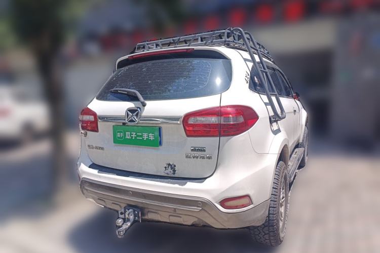 Used JMC Yusheng S350 2014 2.4T Automatic 4x4 Diesel Luxury Version with Sunroof 7 Seats Rear