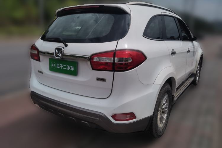 Used JMC Yusheng S350 2014 2.4T Automatic 4x4 Diesel Luxury Version with Sunroof 5 Seats Rear Right 45 Deg