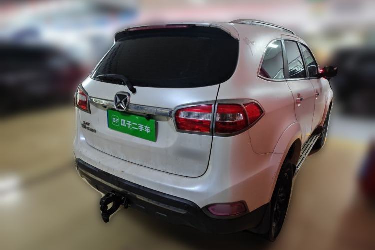 Used JMC Yusheng S350 2014 2.4T Automatic 2WD Diesel Luxury Version with Sunroof 5 Seats Rear Right 45 Deg