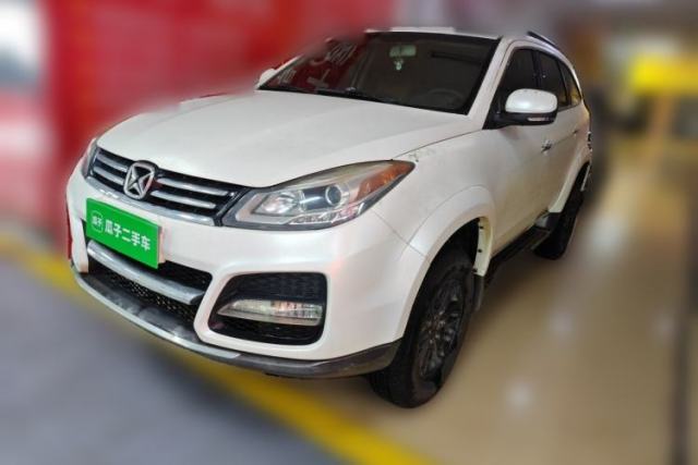 Used JMC Yusheng S350 2014 2.4T Automatic 2WD Diesel Luxury Version with Sunroof 5 Seats