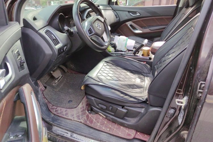 Used JMC Yusheng S350 2016 2.0T Automatic All-Wheel Drive Gasoline Luxury Version with Sunroof 5 Seats Driver Seat
