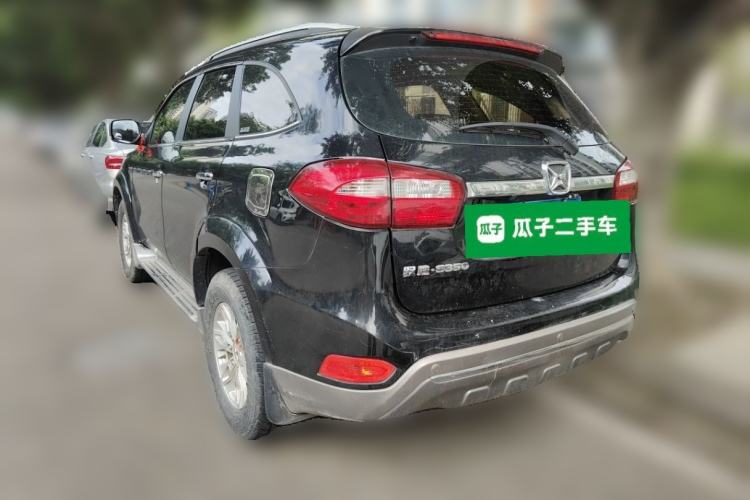 Used JMC Yusheng S350 2016 2.4T Automatic 2WD Diesel Luxury Version with Sunroof 7 Seats Rear Left 45 Deg