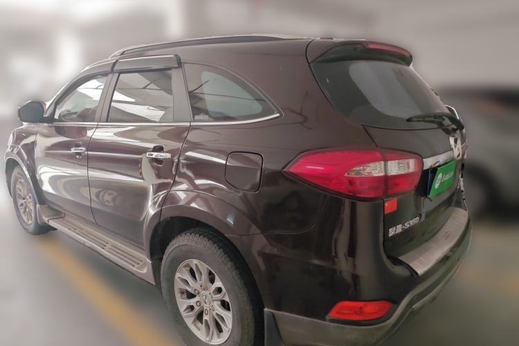 Used JMC Yusheng S350 2016 2.4T Automatic 4x4 Diesel Luxury 5-Seater Rear Left 45 Deg