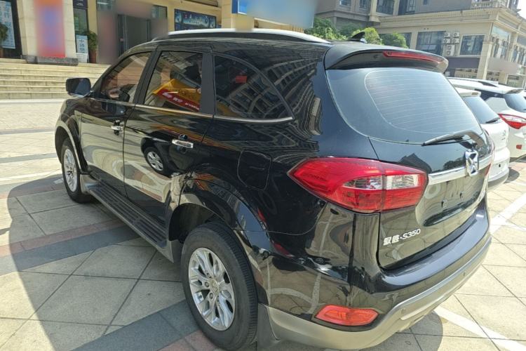 Used JMC Yusheng S350 2016 2.0T Automatic Two-Wheel Drive Gasoline Luxury Version with Sunroof 5 Seats Rear Left 45 Deg