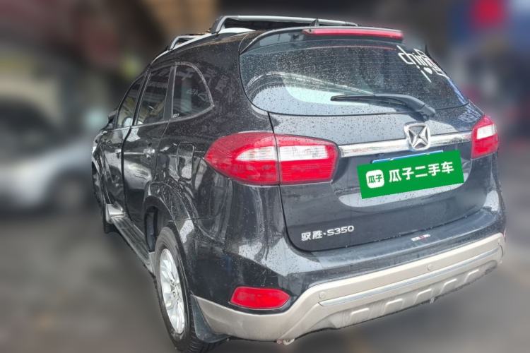 Used JMC Yusheng S350 2016 2.0T Automatic 2WD Gasoline Luxury Version with Sunroof 7 Seats Rear Left 45 Deg