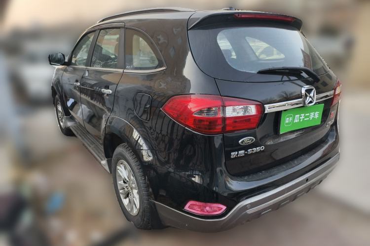Used JMC Yusheng S350 2016 2.0T Manual Two-Wheel Drive Gasoline Luxury Version with Sunroof 5 Seats Rear Left 45 Deg