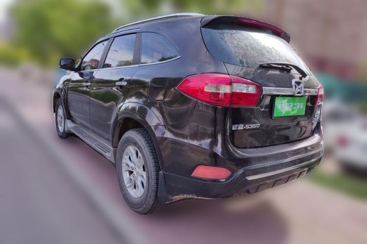 Used JMC Yusheng S350 2016 2.0T Automatic All-Wheel Drive Gasoline Luxury Version with Sunroof 5 Seats Rear Left 45 Deg