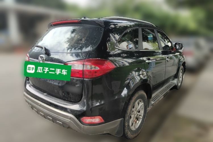 Used JMC Yusheng S350 2016 2.4T Automatic 2WD Diesel Luxury Version with Sunroof 7 Seats Rear Right 45 Deg