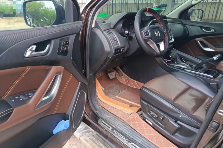 Used JMC Yusheng S350 2016 2.0T Automatic All-Wheel Drive Gasoline Luxury Version with Sunroof 5 Seats Driver Seat