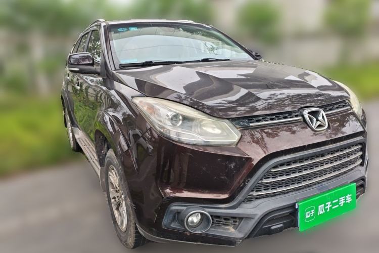 Used JMC Yusheng S350 2016 2.0T Automatic Two-Wheel Drive Gasoline Luxury Version with Sunroof 5 Seats Front Right 45 Deg