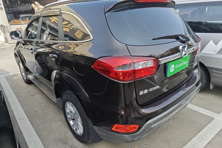 Used JMC Yusheng S350 2016 2.0T Automatic Two-Wheel Drive Gasoline Luxury Version with Sunroof 5 Seats Rear Left 45 Deg