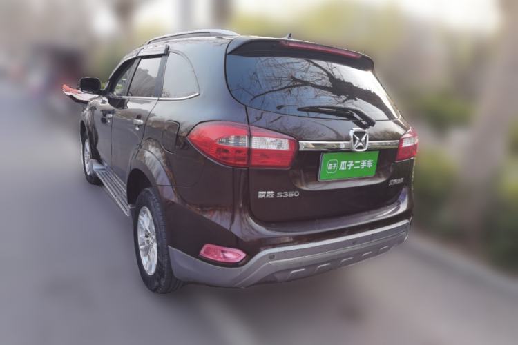 Used JMC Yusheng S350 2016 2.0T Automatic Two-Wheel Drive Gasoline Luxury Version with Sunroof 5 Seats Rear Left 45 Deg