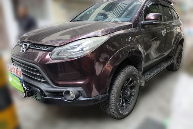 Used JMC Yusheng S350 2016 2.4T Automatic 2WD Diesel Luxury Version with Sunroof 7 Seats