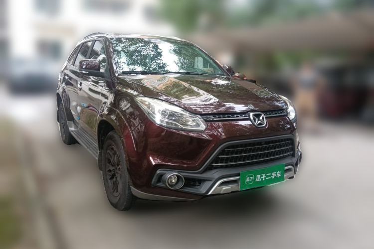 Used JMC Yusheng S350 2016 2.0T Automatic 4x4 Gasoline Luxury Version with Sunroof 7 Seats Front Right 45 Deg