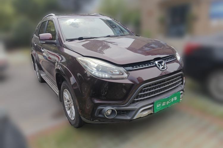 Used JMC Yusheng S350 2016 2.0T Automatic 2WD Gasoline Luxury Version with Sunroof 7 Seats Front Right 45 Deg