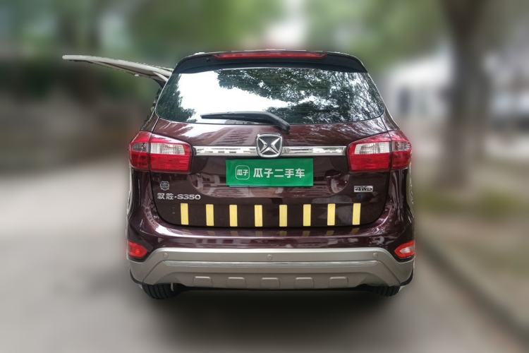 Used JMC Yusheng S350 2016 2.0T Automatic 4x4 Gasoline Luxury Version with Sunroof 7 Seats Rear